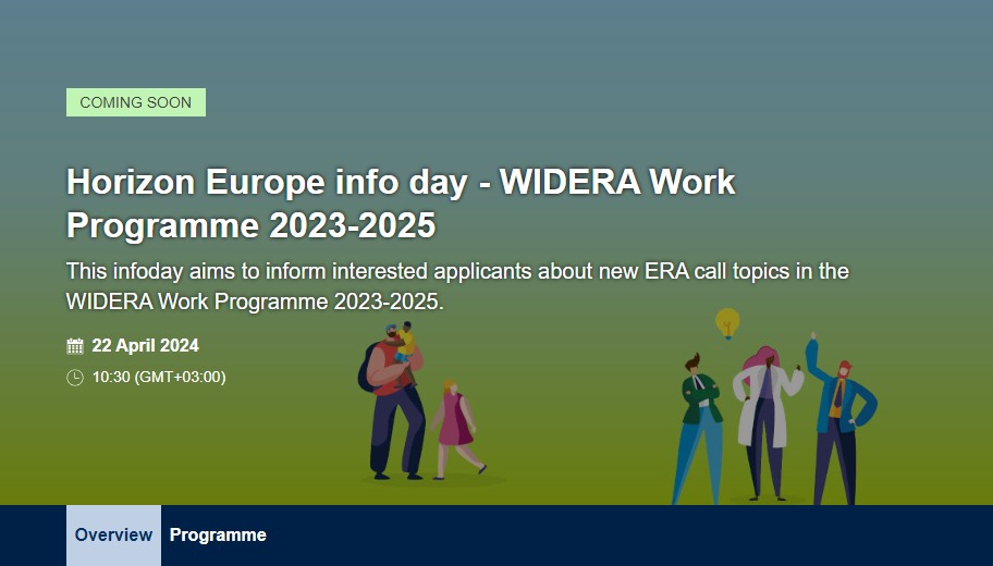 Інформаційний день Програми «Горизонт Європа» – Робоча програма WIDERA 2023-2025