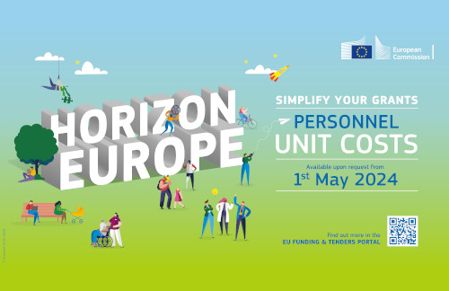 Announcement of the EC webinar: Personnel Unit Cost – New cost method in Horizon Europe