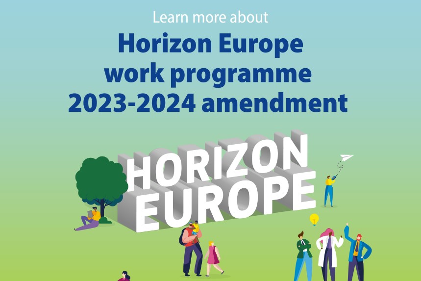 ЄК затвердила внесення змін щодо фінансування до Робочої програми Програми «Горизонт Європа» на 2023-2024 роки