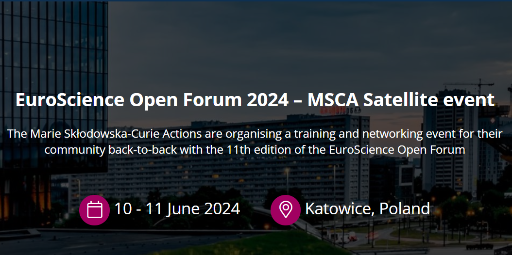 MSCA організовує навчальний та нетворкінговий захід для своєї спільноти разом із 11-м відкритим форумом EuroScience