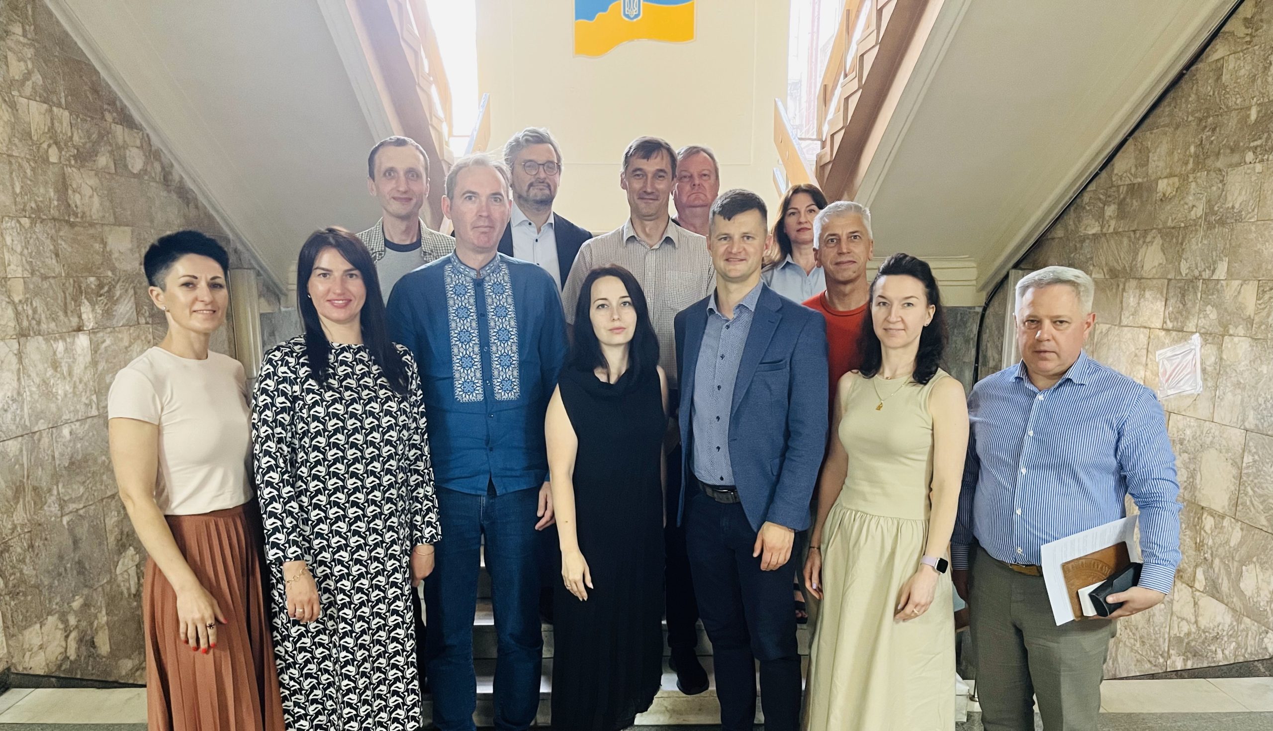 Meeting with EC representatives at Horizon Europe Office in Ukraine