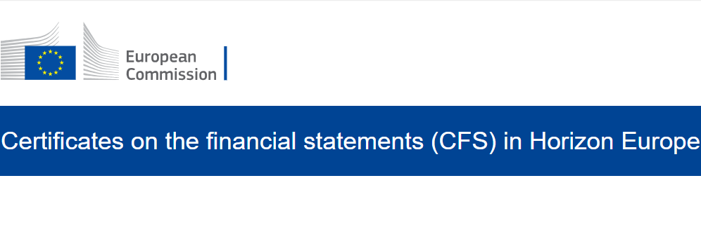 Інформаційний захід з питань підготовки сертифікатів фінансової звітності (CFS) у Програмі «Горизонт Європа»