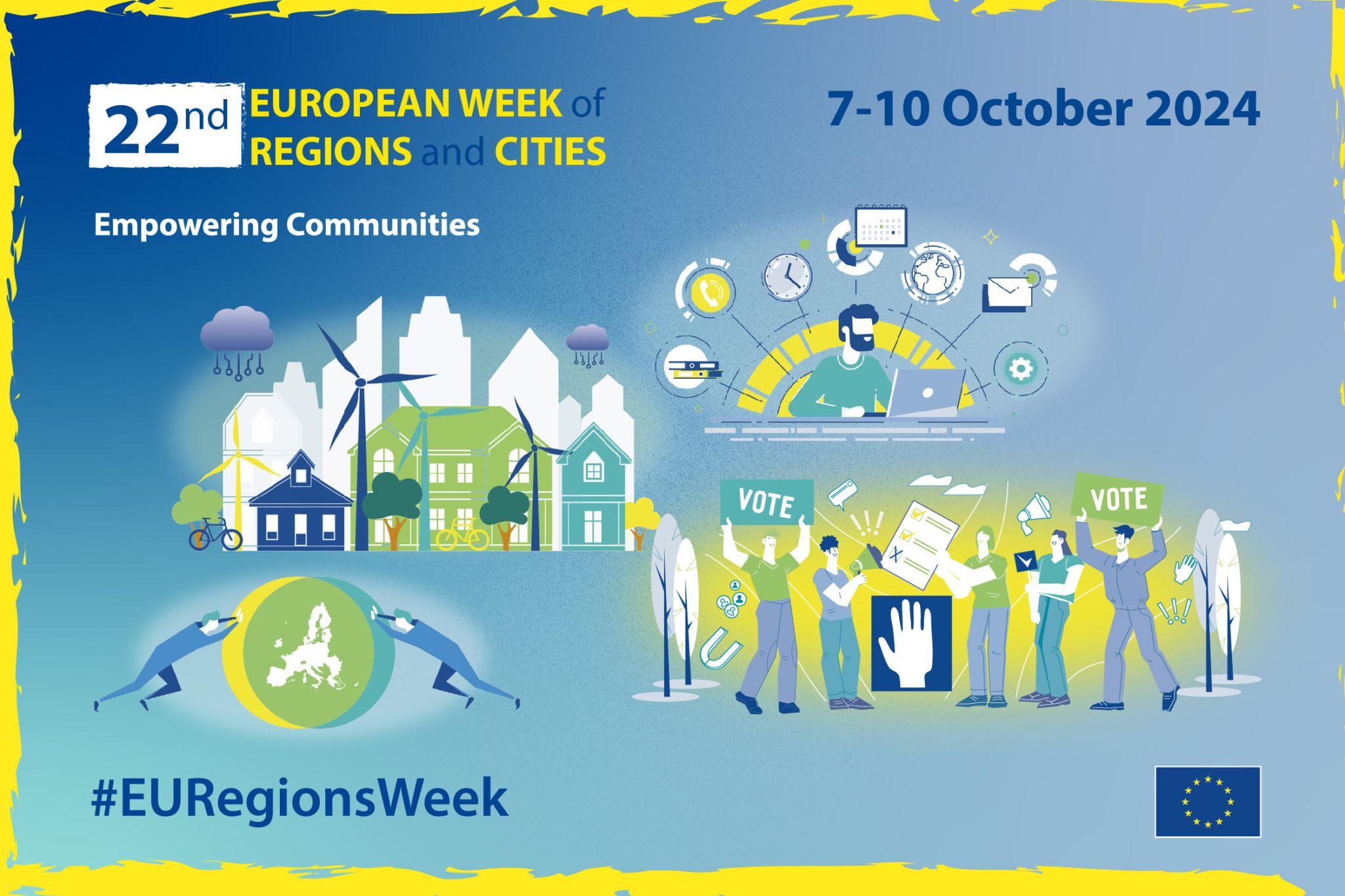 Анонс: у жовтні відбудеться Європейський тиждень регіонів і міст