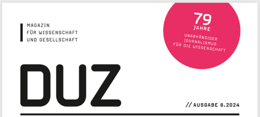 «An ambitious project» is the title of an article about Horizon Europe Office in Ukraine published in the German magazine DUZ