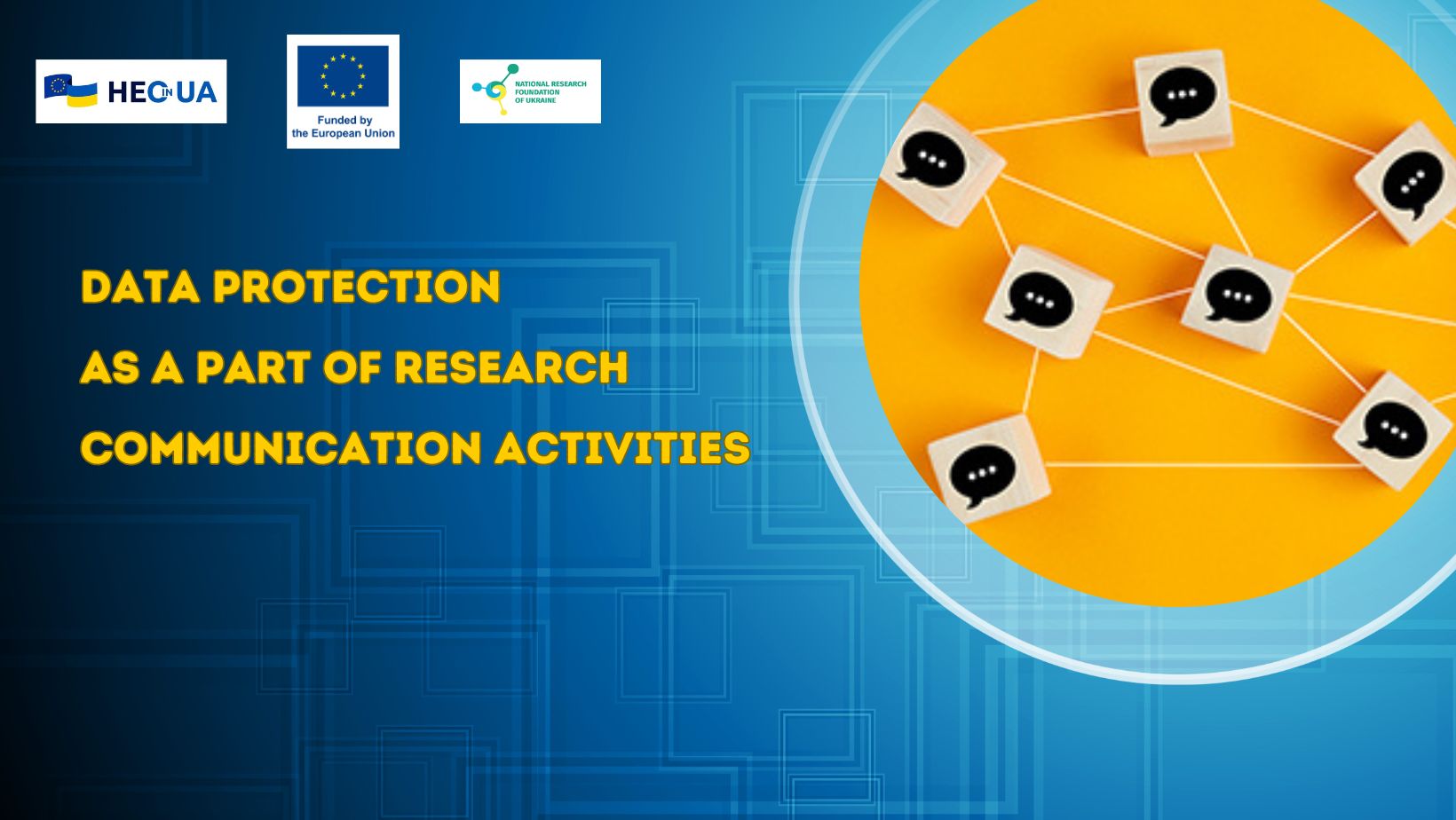 Data Protection as a part of research communication activities