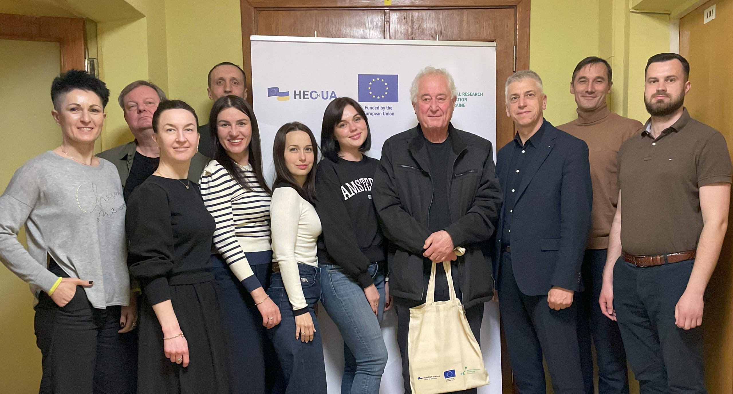 «Офіс Горизонт Європа в Україні» НФДУ розширює межі співпраці: візит керівника IPRSA