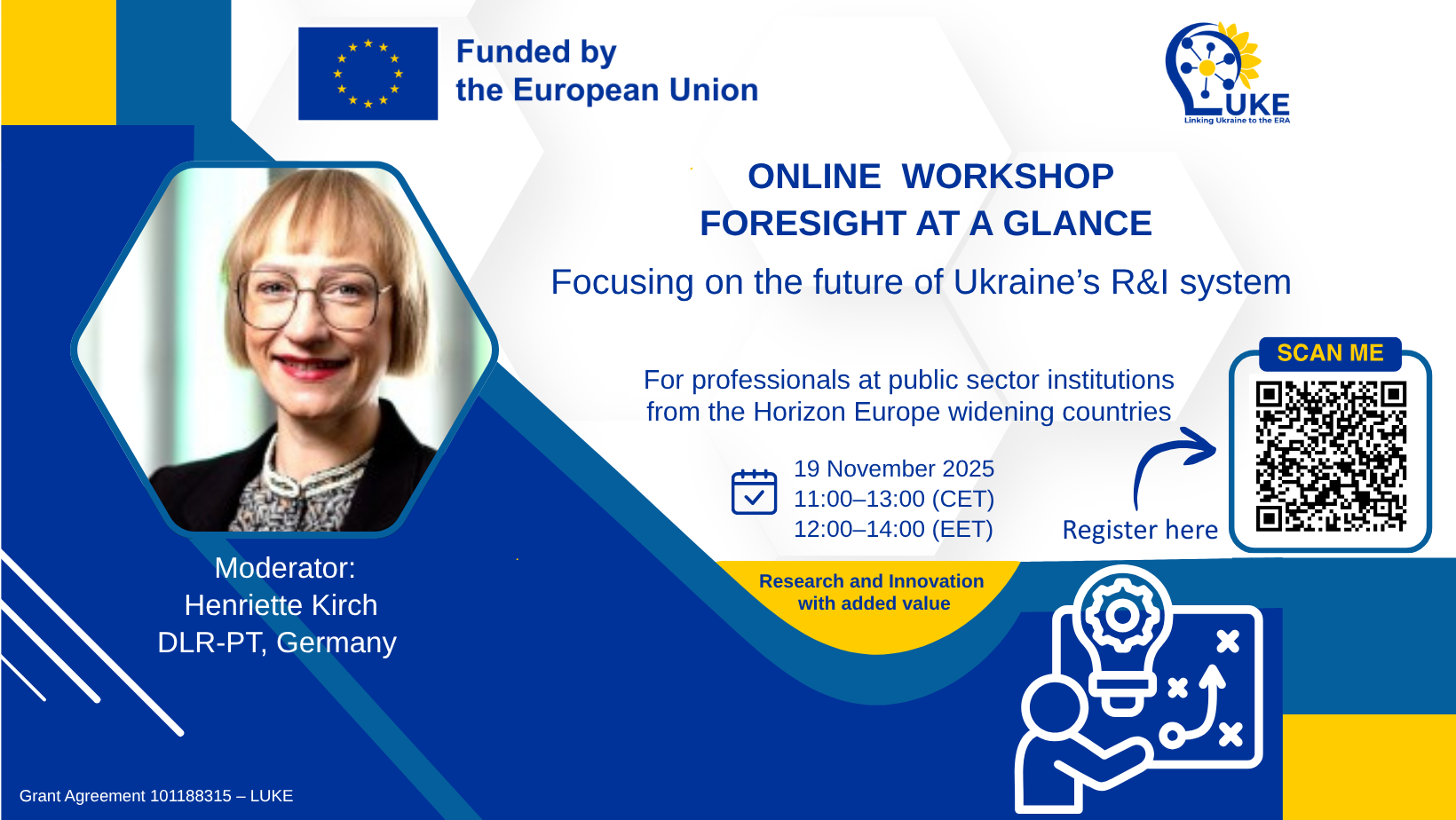 Register now: international workshop on foresight for Ukraine’s research and innovation system