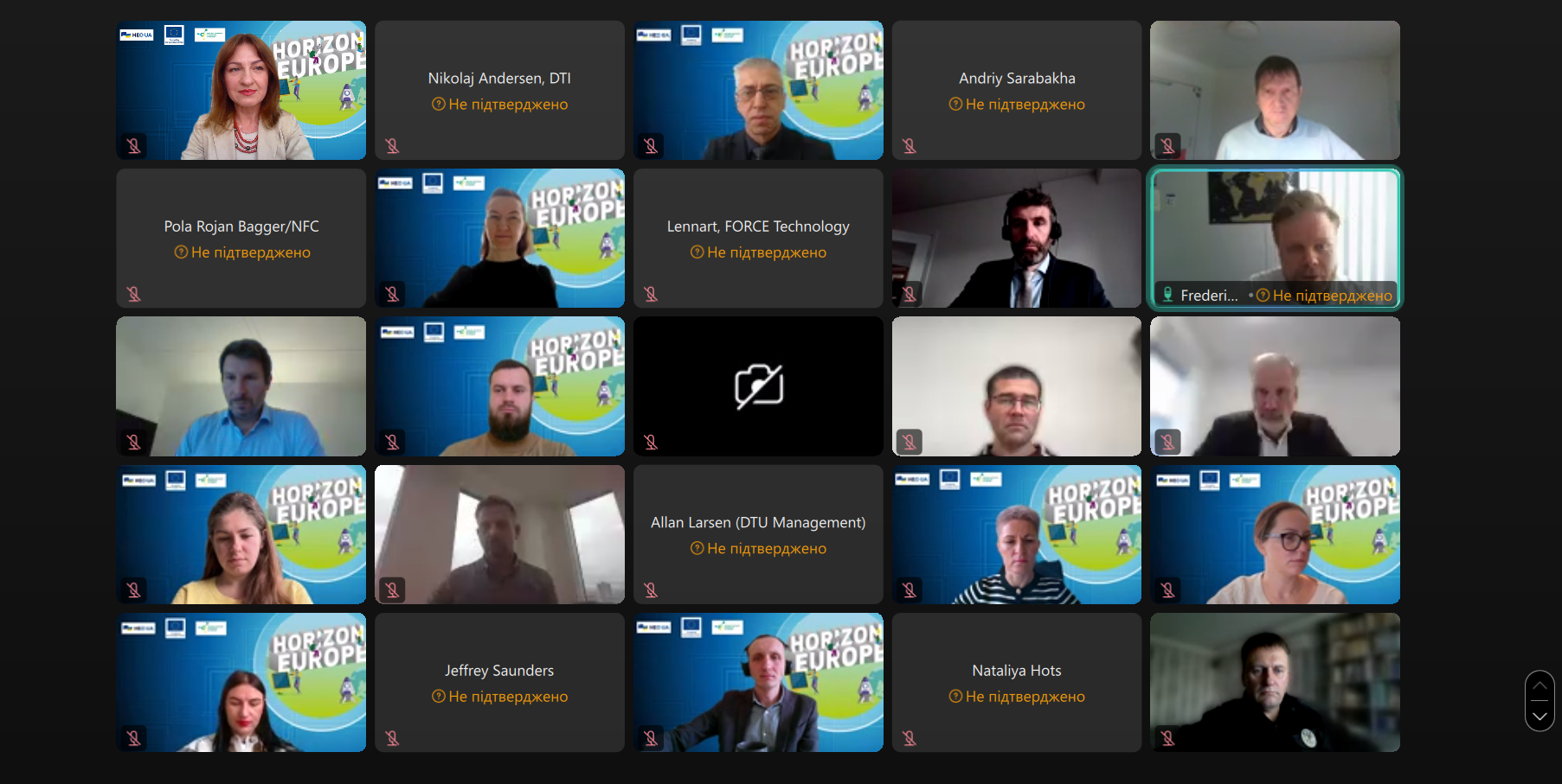 «Офіс Горизонт Європа в Україні» НФДУ продовжує розширювати межі співпраці: спільний вебінар із Данським національним технологічним центром