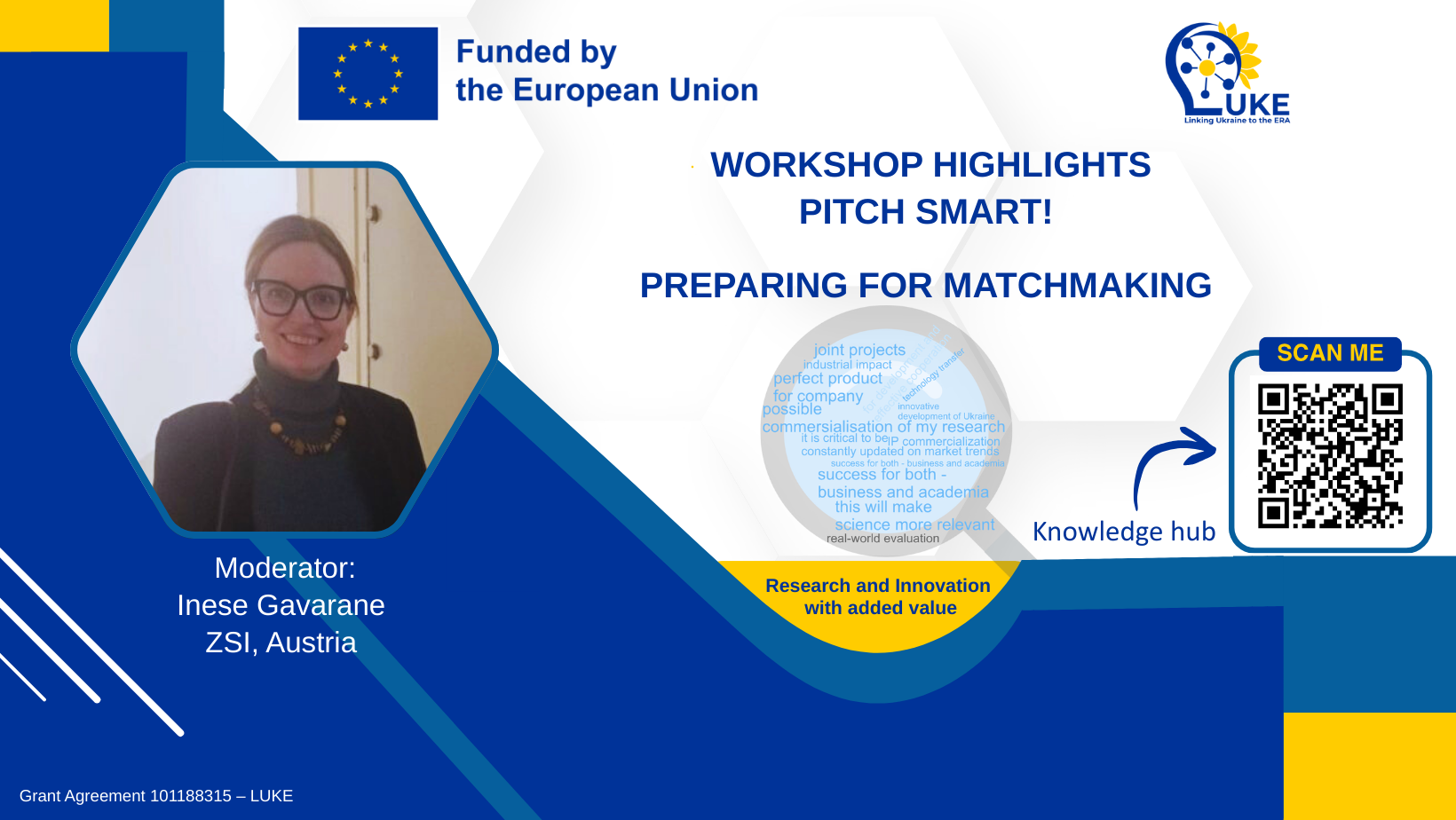 “Pitch Smart!” workshops empower researchers for upcoming matchmaking in Lviv