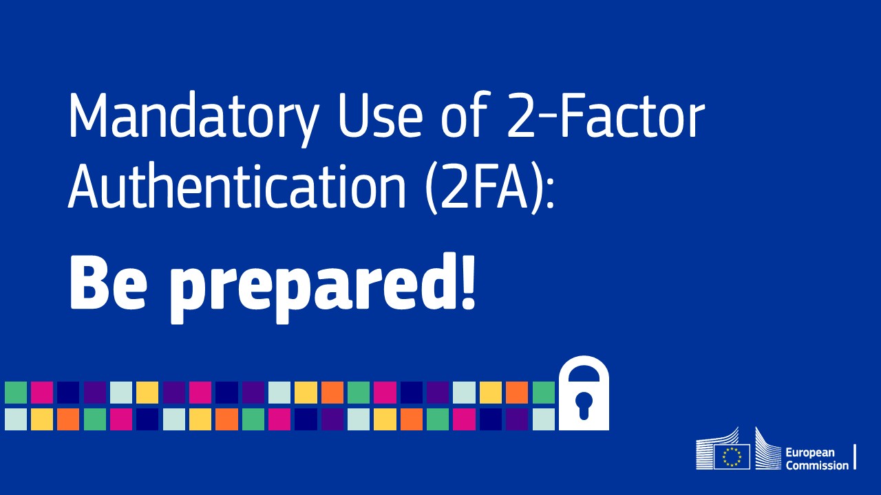 Перехід до обов’язкової двофакторної автентифікації (2FA) EU Login