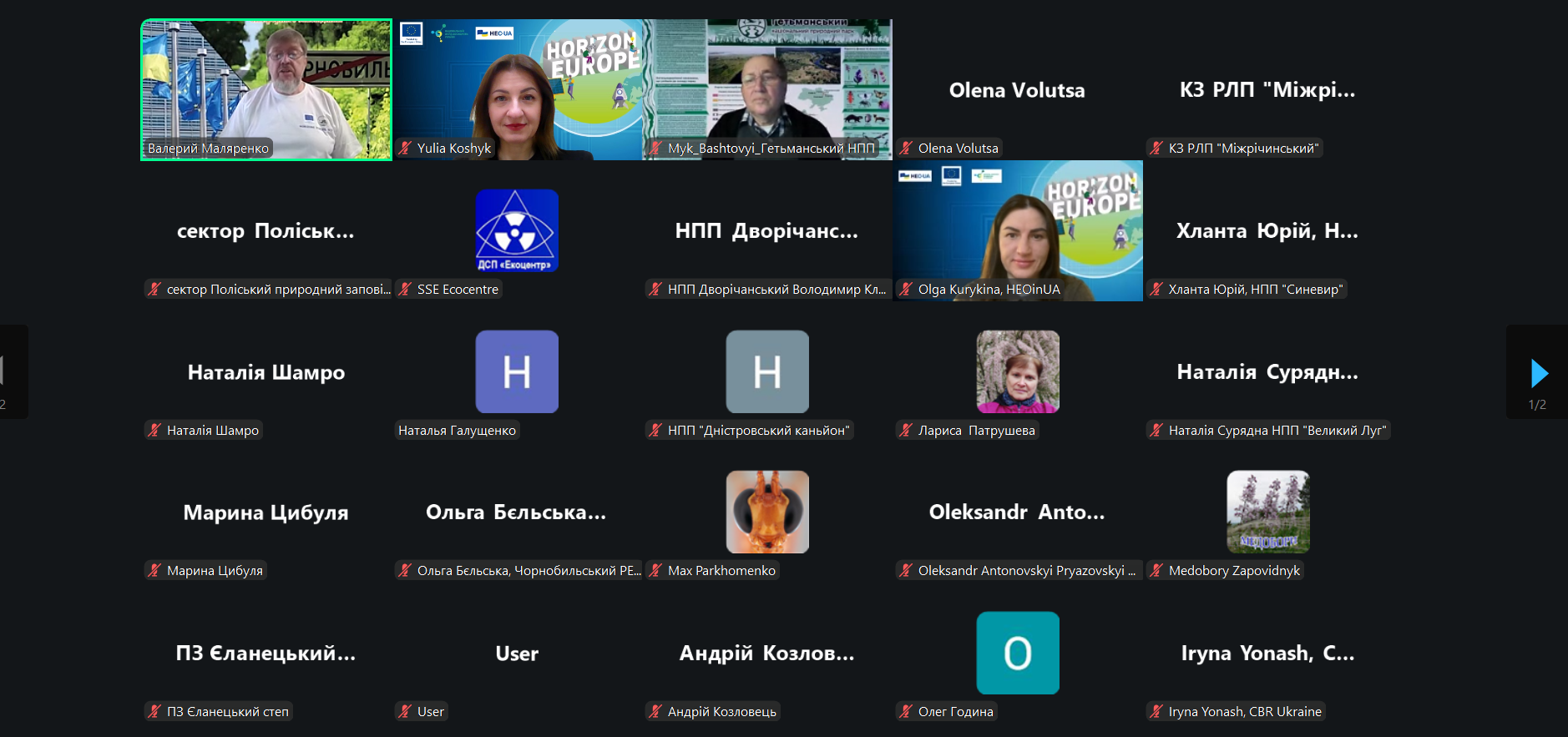 Відбувся захід НКП за участю «Офісу Горизонт Європа в Україні» НФДУ, присвячений проєкту Робочої програми 2026-2027 років за кластером 6 та Місіями ЄС