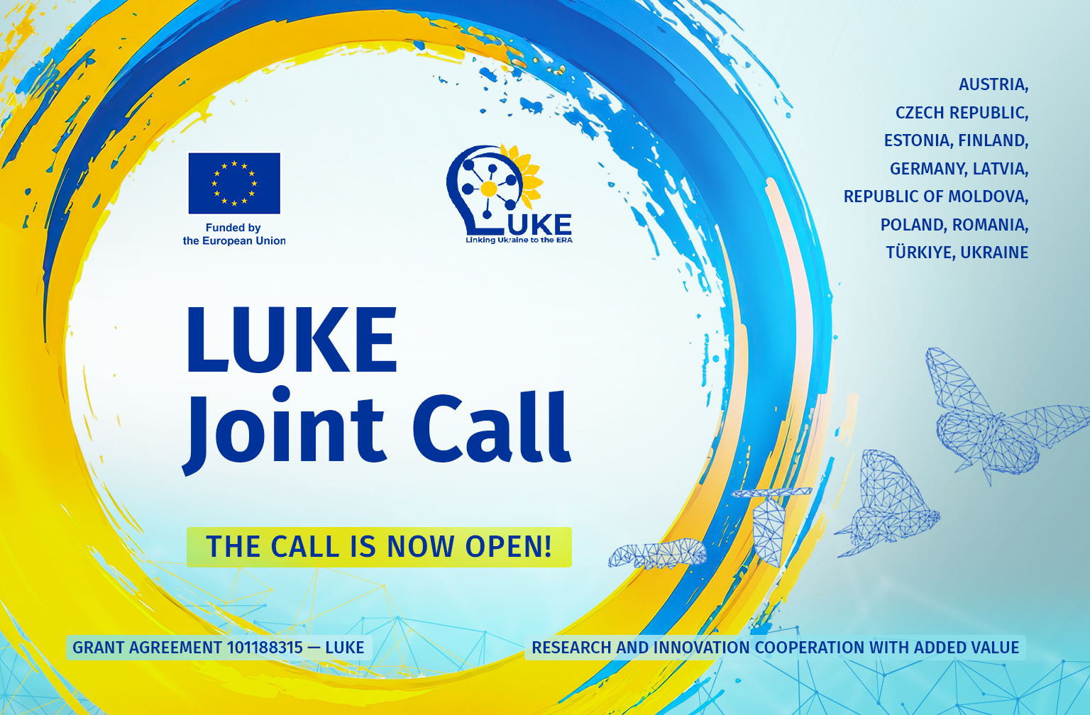 LUKE Joint Call is now open: Call Announcement