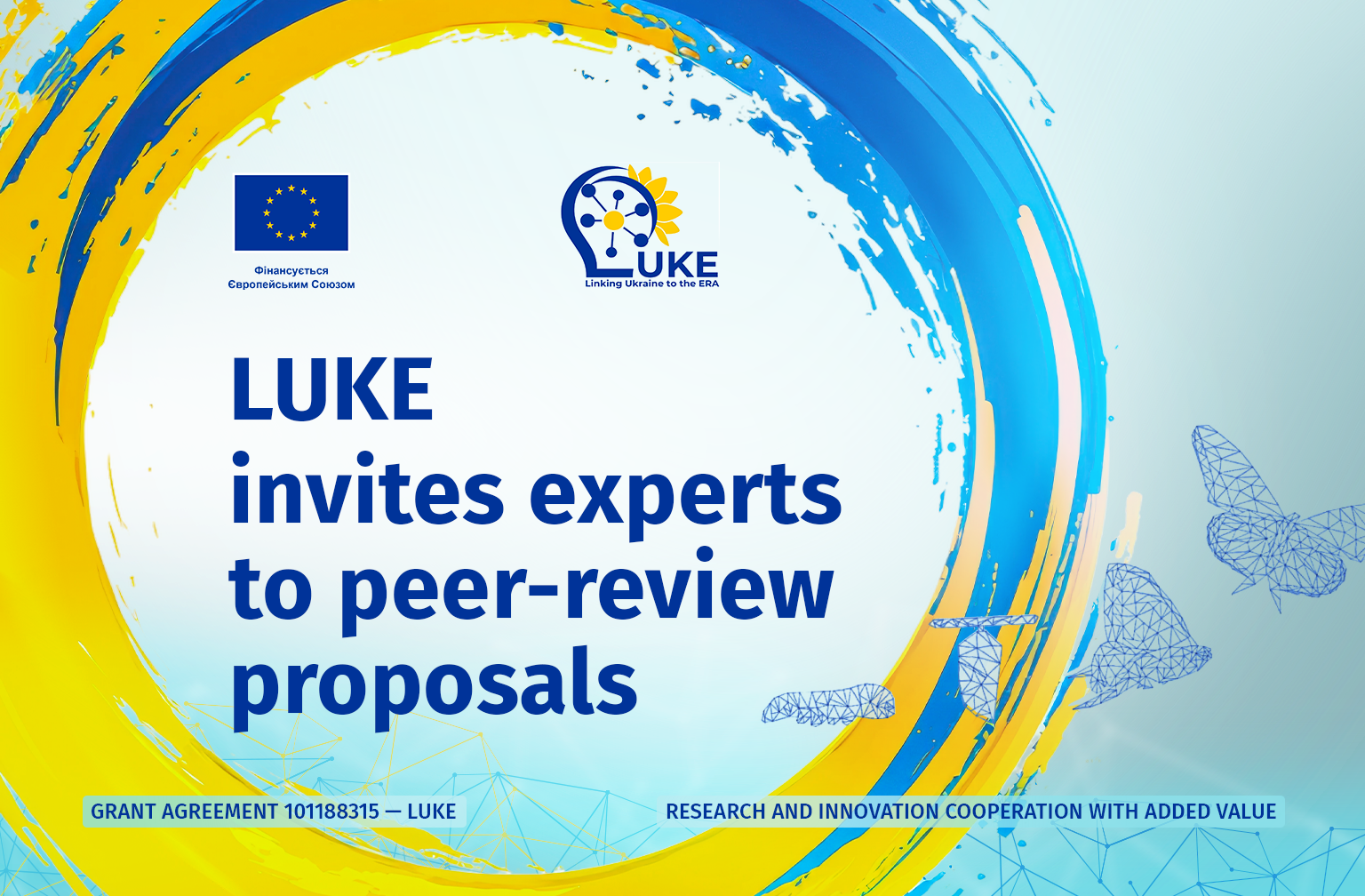 LUKE invites experts to peer-review proposals